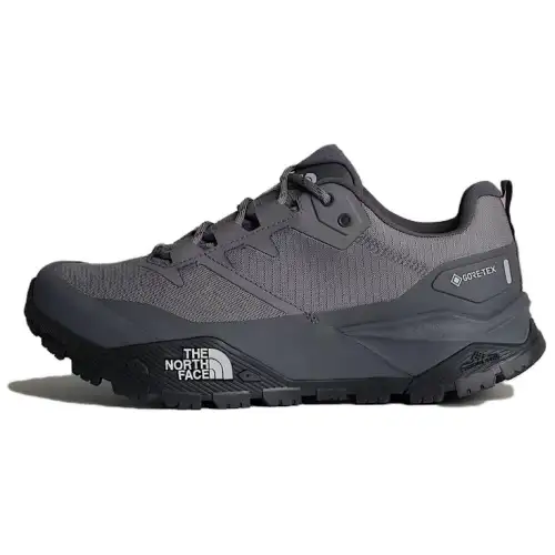 THE NORTH FACE Offtrail Waterproof And Breathable Low top Hiking Shoes Men's Gray