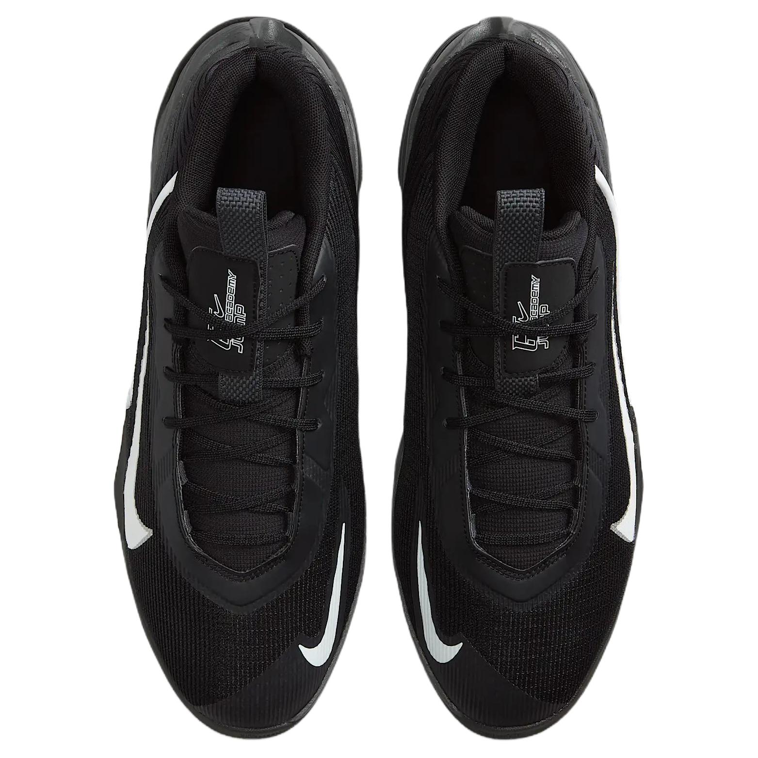 Nike G.T. Jump Academy Slip Resistant Abrasion Resistant Low top Basketball Shoes Unisex Black