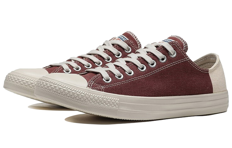 Кеды Converse Chuck Taylor All Star (красный / бежевыйбелый) — фото 3
