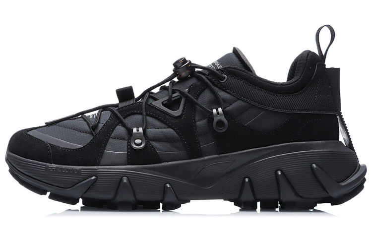 Li Ning Wu Xing 1 Cushioning Slip Resistant Abrasion Resistant Support Low top Performance Basketball Shoes Men’s Black