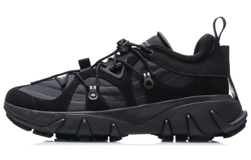 Li Ning Wu Xing 1 Cushioning Slip Resistant Abrasion Resistant Support Low top Performance Basketball Shoes Men's Black