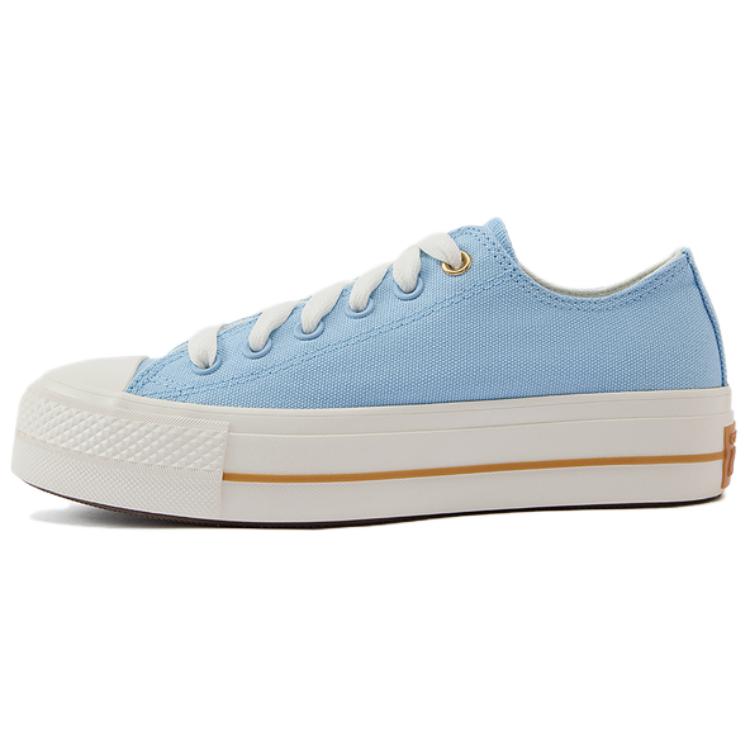 Converse CHUCK TAYLOR Abrasion Resistant Low top Canvas Shoes Women's Blue