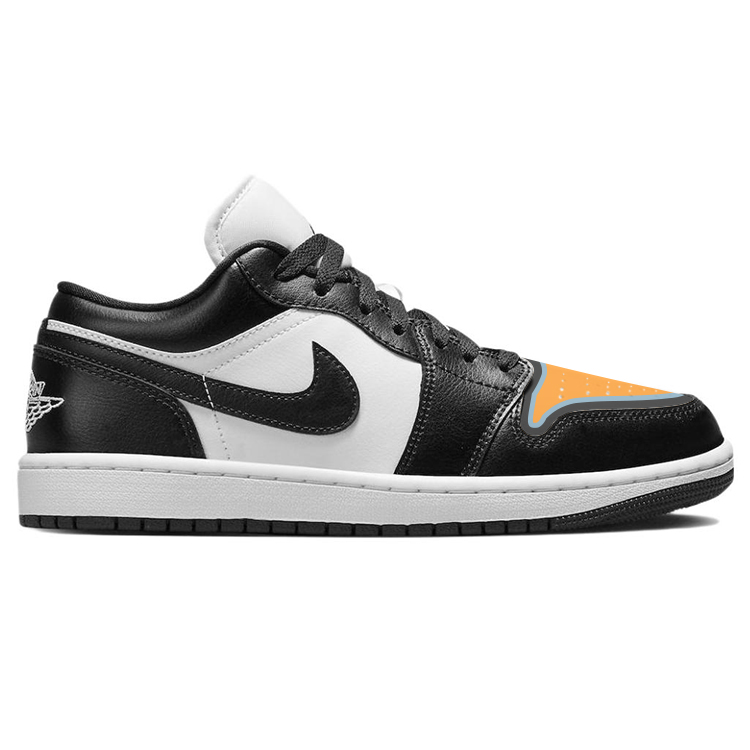 Jordan Air Jordan 1 Vintage Basketball Shoes Women’s Low Top Black/Gray