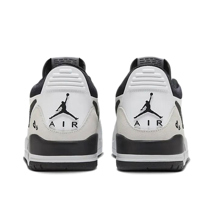 Jordan Legacy 312 Vintage Basketball Shoes Men’s Mid Top Black/White