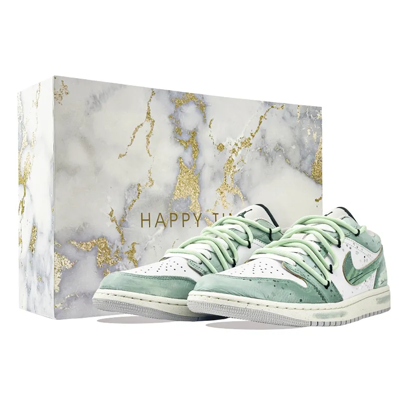 Jordan Air Jordan 1 Twilight Scenery Cushioning Abrasion Resistant Cushioning, Wear Resistant Low top