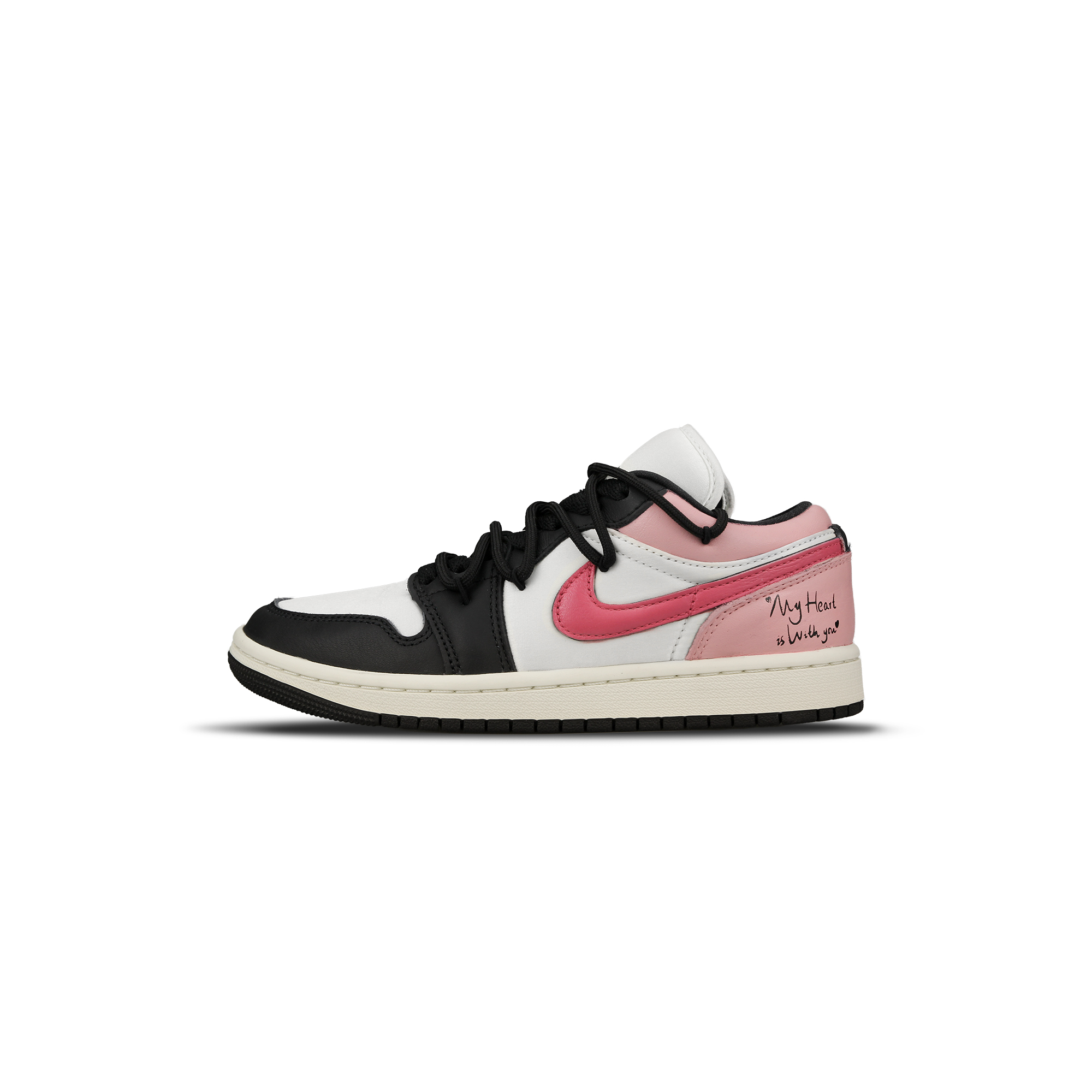 Jordan Air Jordan 1 Cushioning Slip Resistant Abrasion Resistant Low top Vintage Basketball Shoes Women’s