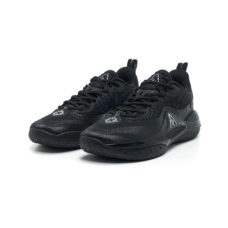 RIGORER Reaves 2 AR2 Black Snake Low top Xiu Dan Technology Basketball Shoes Men’s Precision Black Dark Purple