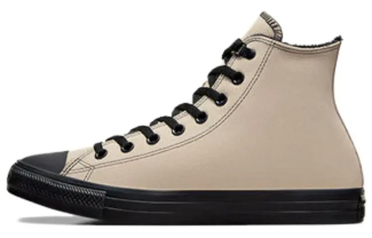 Converse Chuck Taylor All Star Abrasion Resistant Cushioning High top Canvas Shoes Unisex Beige