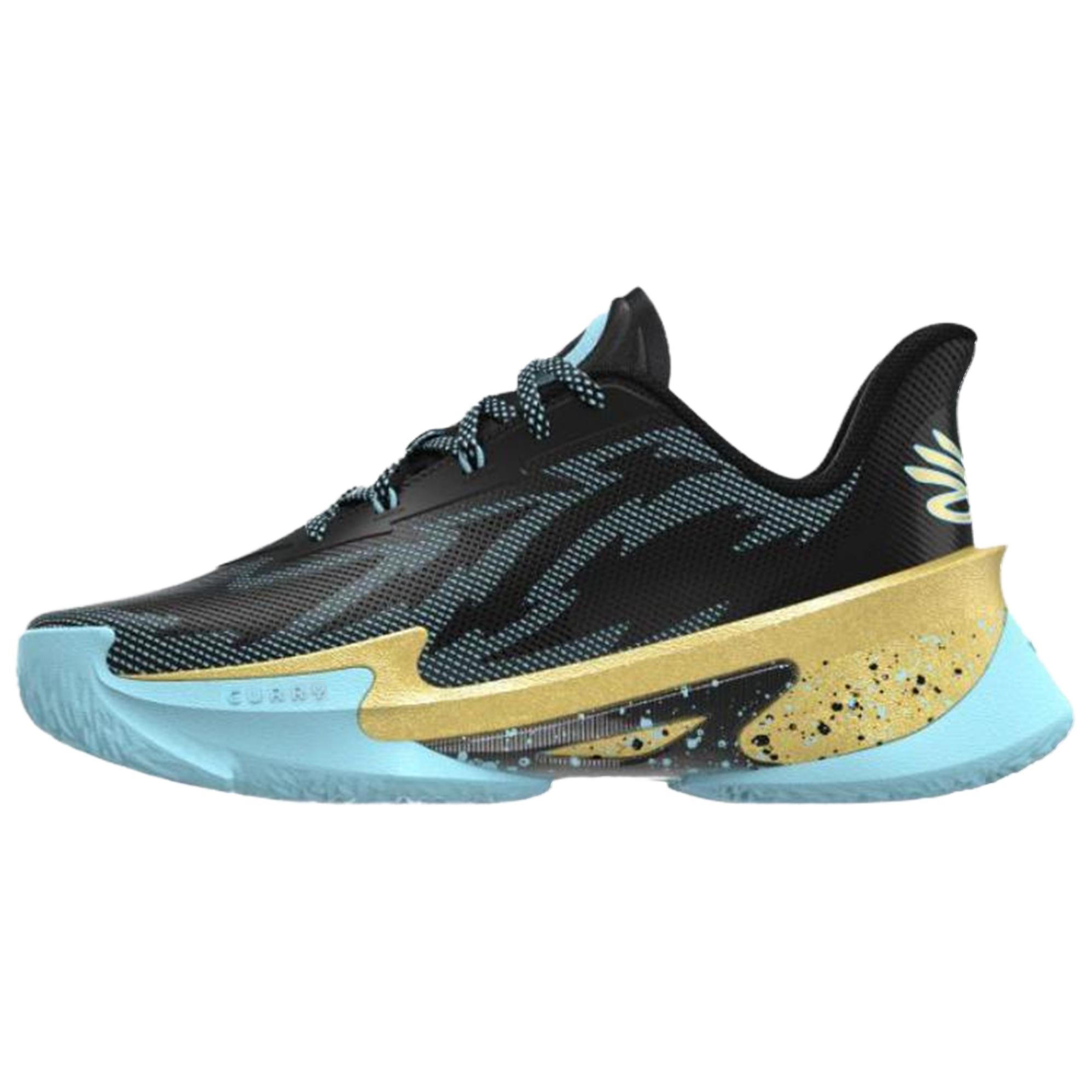 Under Armour CURRY SERIES 7 Low top Basketball Shoes Men’s Black Blue