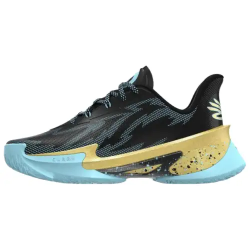 Under Armour CURRY SERIES 7 Low top Basketball Shoes Men's Black Blue