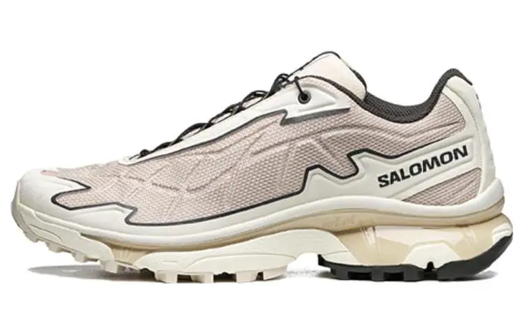SALOMON XT SLATE Abrasion Resistant Breathable Low top Running Shoes Unisex Vanilla