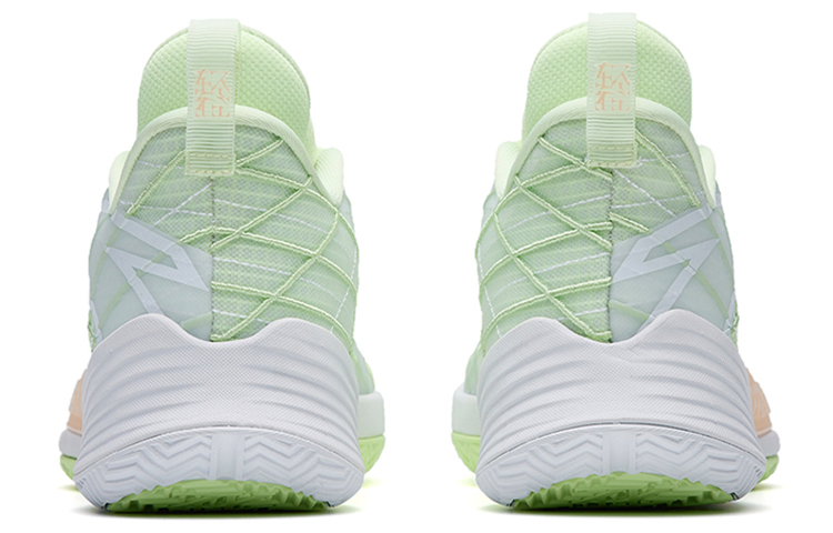 Anta Light Horseman 3 Nitrogen Technology Low top Performance Basketball Shoes Men’s White Green Pink
