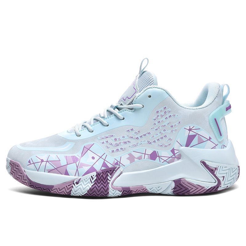 MEKY Slip Resistant Abrasion Resistant Mid top Basketball Shoes Men’s