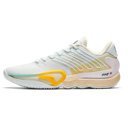Anta Zap 2 New York City Scenery Cushioning, Wear Resistant Low top Basketball Shoes Men's White