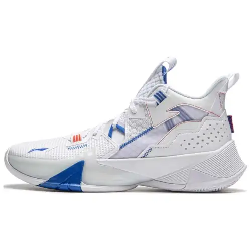 Li Ning Basketball Collection Comfortable And Trendy Slip Resistant Abrasion Resistant Mid top Basketball Shoes Men's