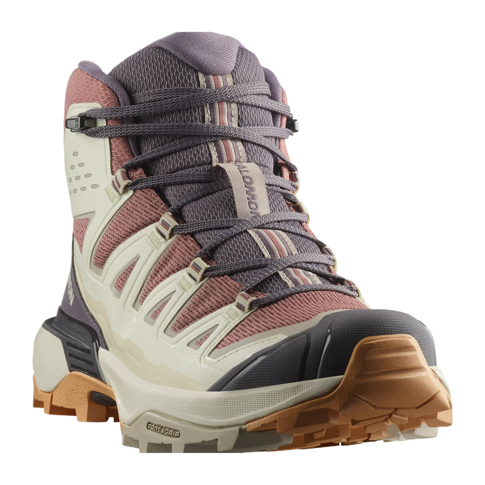 SALOMON X Ultra Mid top Mountaineering Shoes Women’s Pink