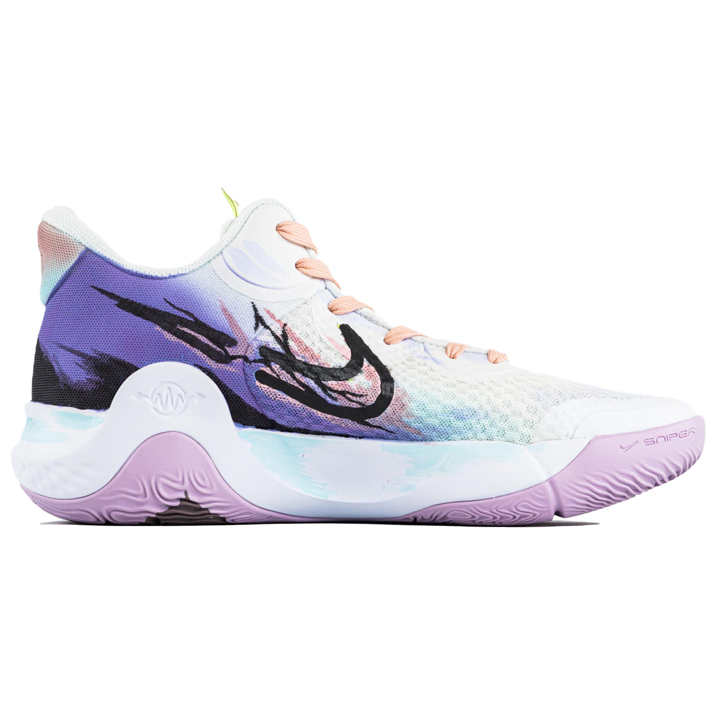 Nike KD Trey 5 IX Slip Resistant Mid top Vintage Basketball Shoes Men’s Purple