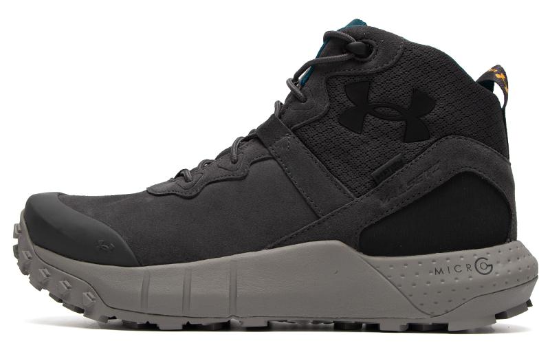 Under Armour Sports comfortable, wear-resistant, mid-cut outdoor functional shoes, men's black