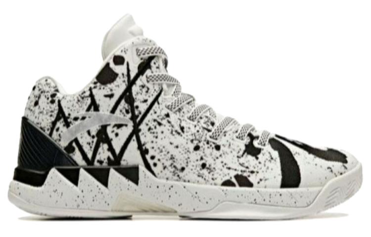 Anta KT1 Abrasion Resistant Breathable Low top Basketball Shoes Men’s Black White