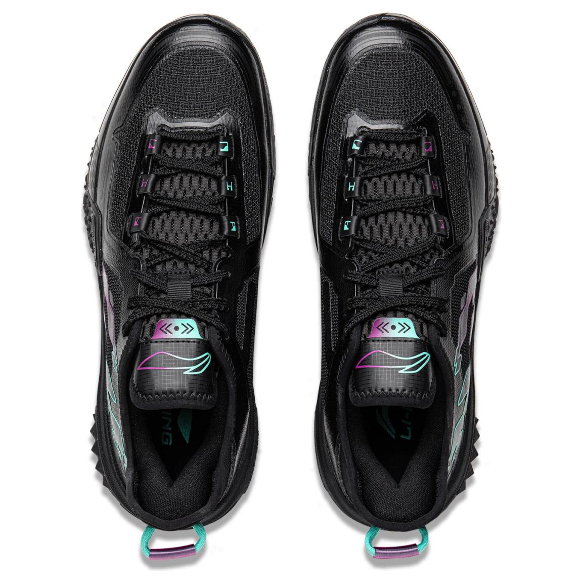 Li Ning Jie Ao Cushioning Slip Resistant Abrasion Resistant Breathable Lightweight Rebound Low top Basketball Shoes