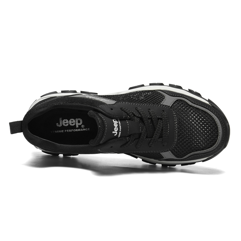 Jeep Comfortable Low top Hiking Shoes Men’s Black