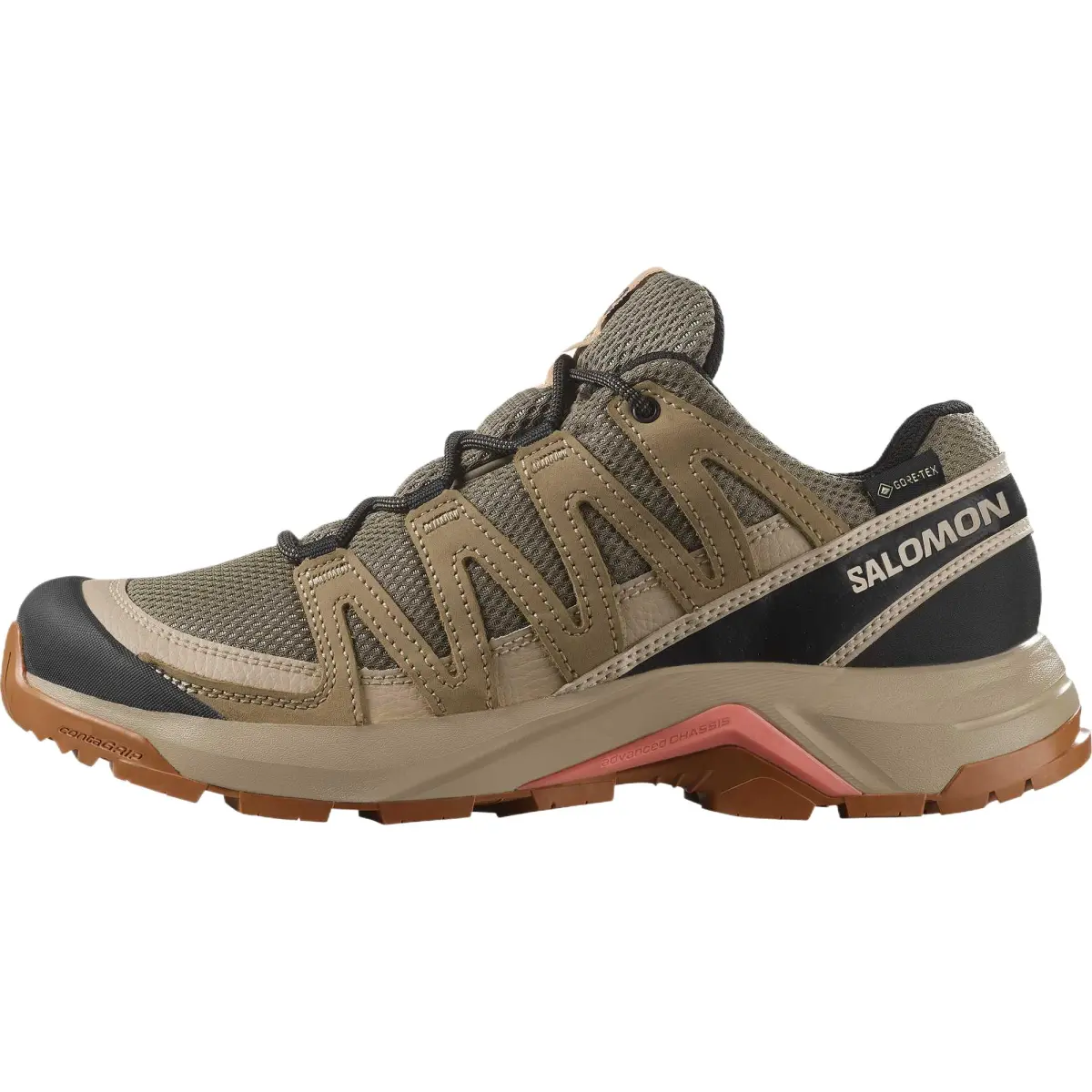 SALOMON X Adventure Low top Mountaineering Shoes Women's Brown