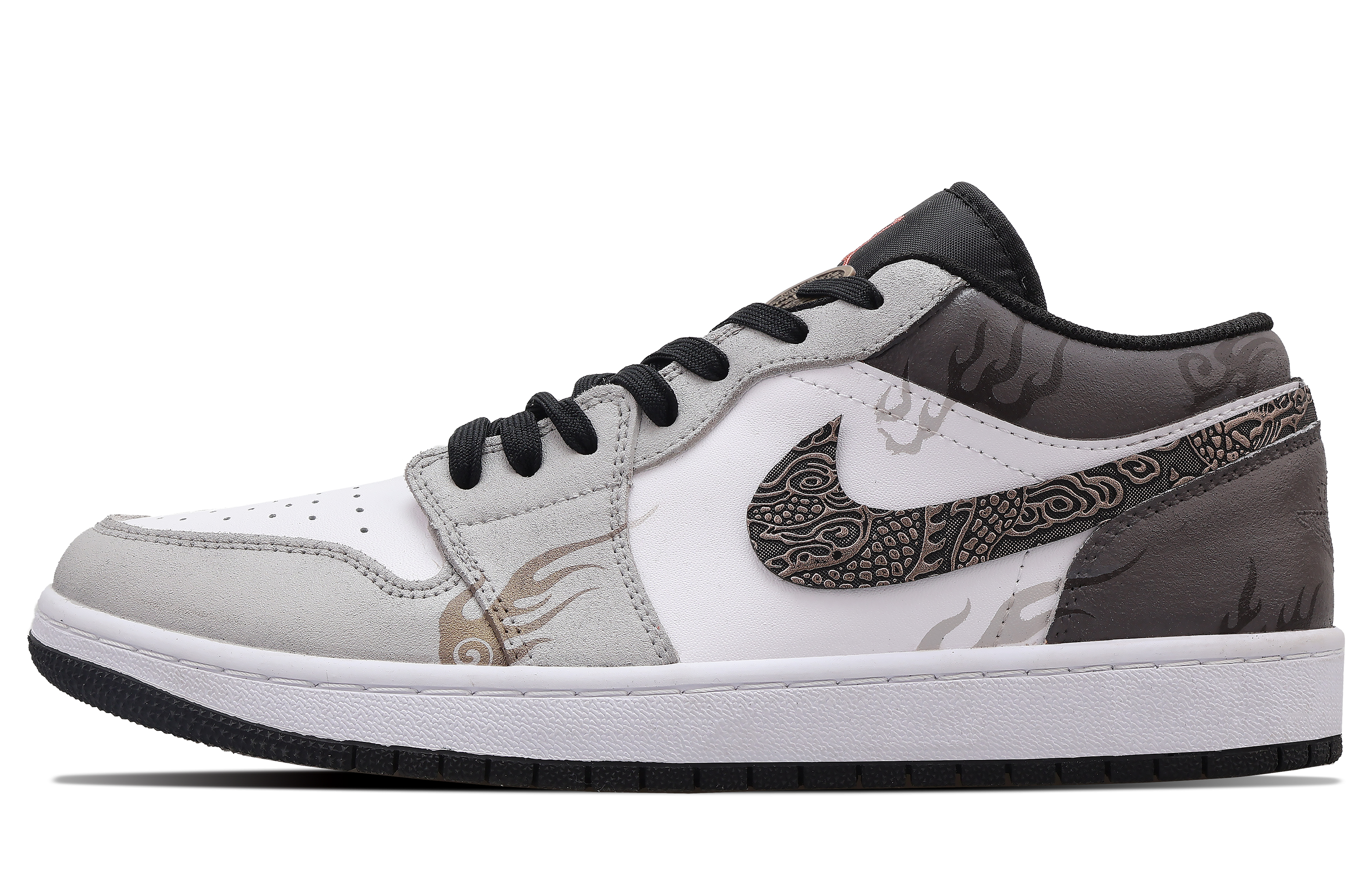 Jordan Air Jordan 1 Emotion In The Year Of The Dragon, Yinglong Abrasion Resistant Abrasion Resistant Low top