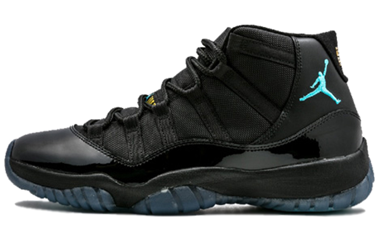 Кроссовки Jordan Air Jordan 11 retro gamma blue 2013 (черно-синие)