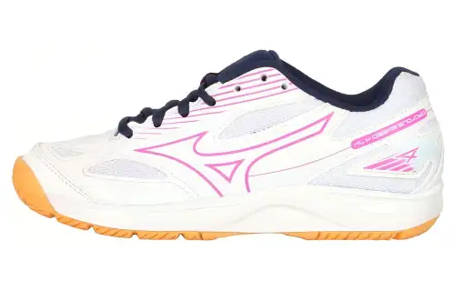 Mizuno Low top Training Shoes Unisex White Pink
