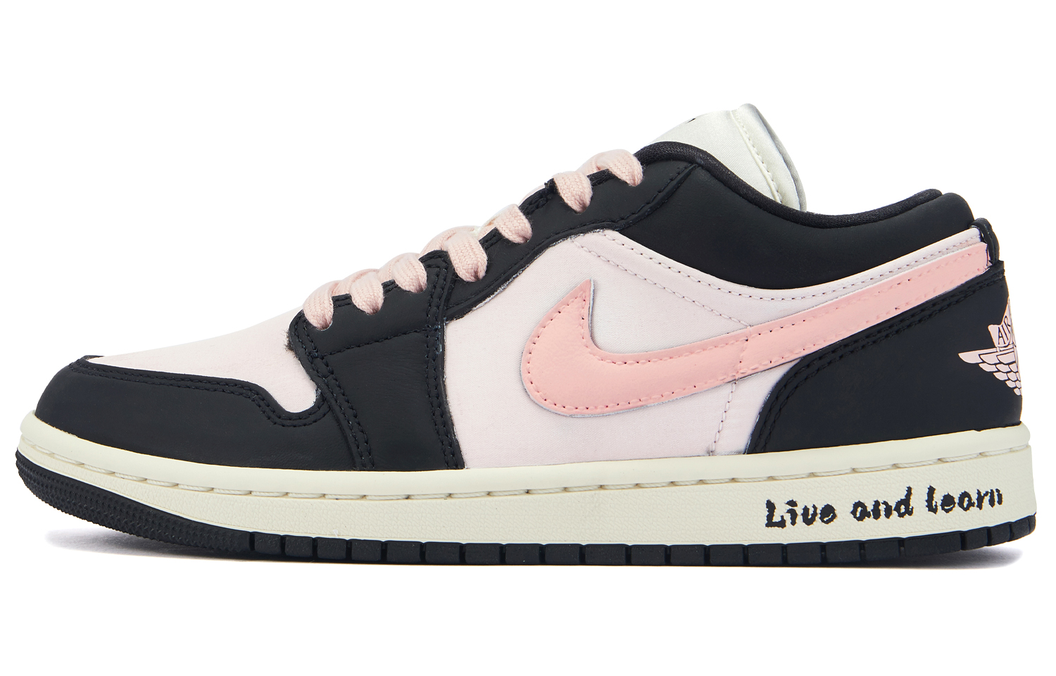 Jordan Air Jordan 1 Vintage Basketball Shoes Women’s Low Top Pink
