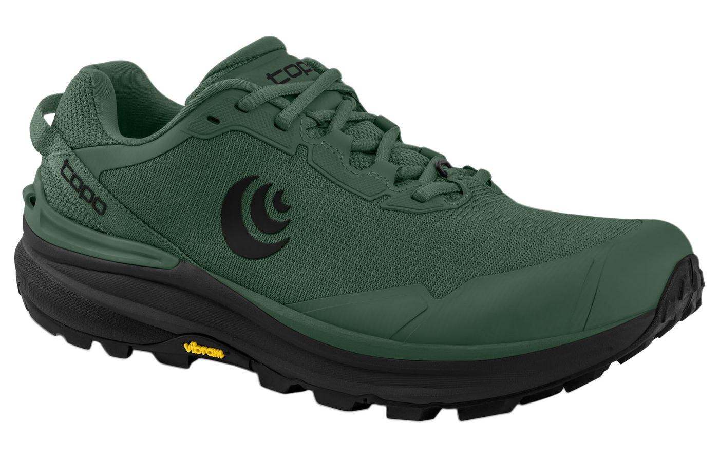 Topo Athletic TRAVERSE Slip Resistant Abrasion Resistant Low top Hiking Shoes Men’s Dark Green