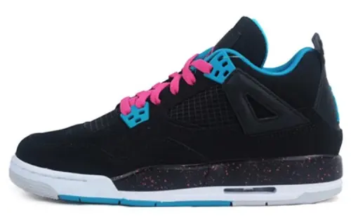 Air Jordan 4 Retro 'Black Vivid Pink' Gs
