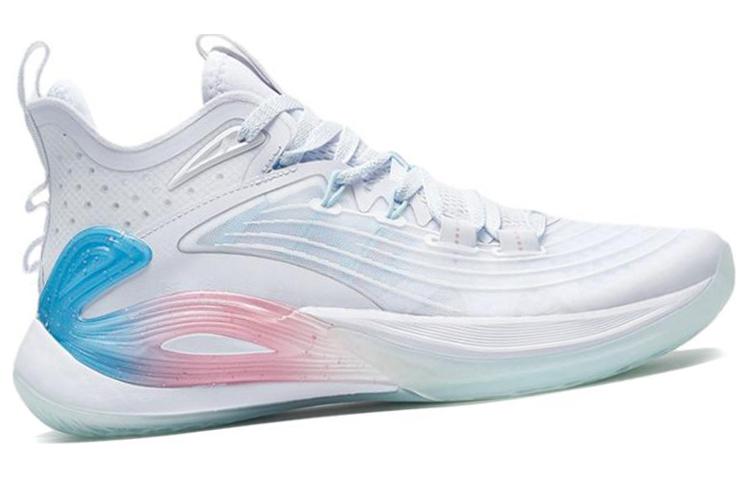 XTEP Light Feather 3rd Low top Basketball Shoes Men’s New White