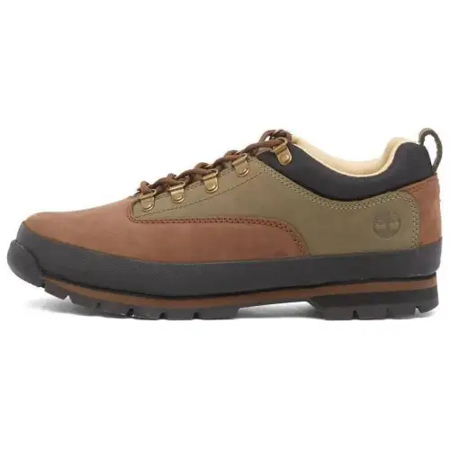 Timberland Cushioning Slip Resistant Low top Hiking Shoes Men's Dark Green
