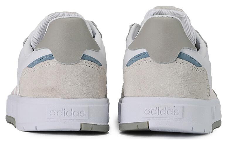 Женские кеды adidas neo Courtmaster (бело-розово-синие) — Белый / розовый / синий — фото 4