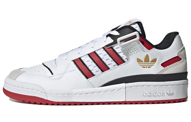 Adidas Forum Exhibit Low 'White Scarlet'