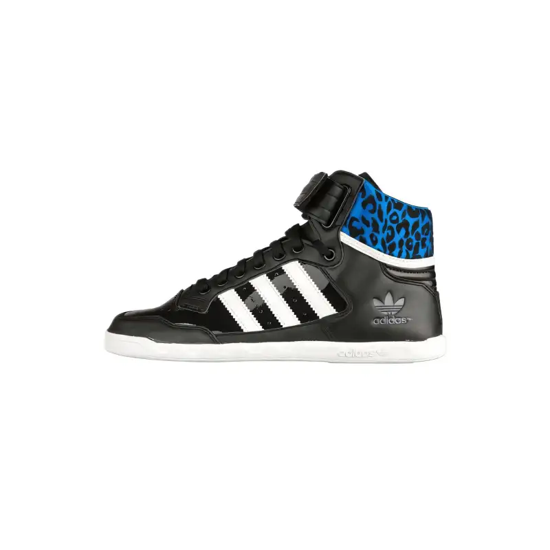 Adidas Originals Thermal Slip Resistant Cushioning Abrasion Resistant High top Skateboard Shoes Women's Black