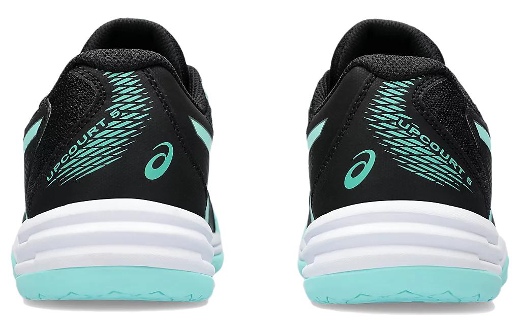 ASICS Upcourt 5 Black Illuminate Mint Women’s
