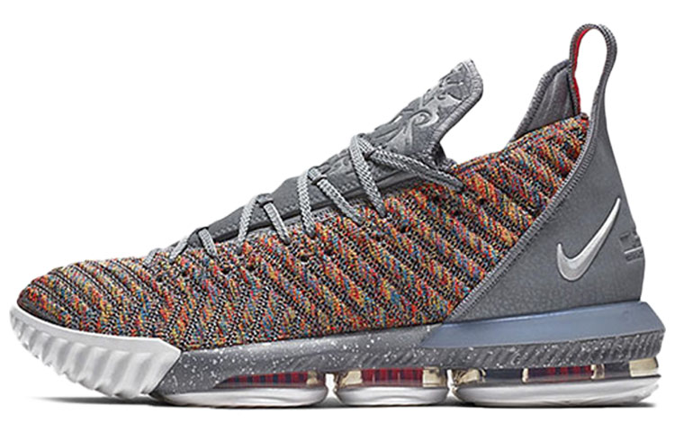 Мужские кроссовки Nike Nike Lebron 16 "Multi-Color" OG (серые)