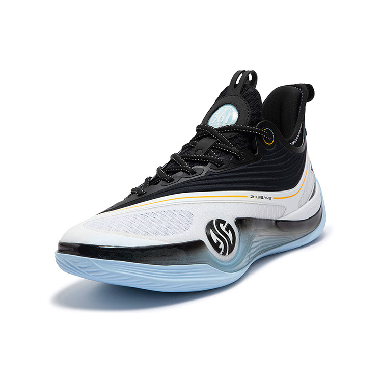 361° Zen 6 Yin Yang Game Ready Low top Basketball Shoes Men’s White Black
