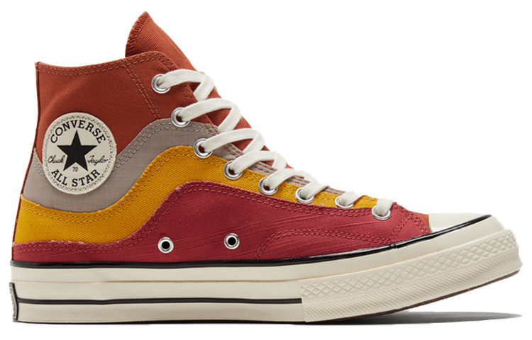 Кеды Converse Chuck Taylor All Star 1970s (красно-желтые) — Красный / жёлтый — фото 3