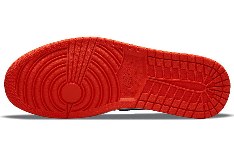 Кроссовки Jordan Air Jordan 1 retro low og "shattered backboard" (оранжевый / белый / черный) — Оранжевый / белый / чёрный — фото 6