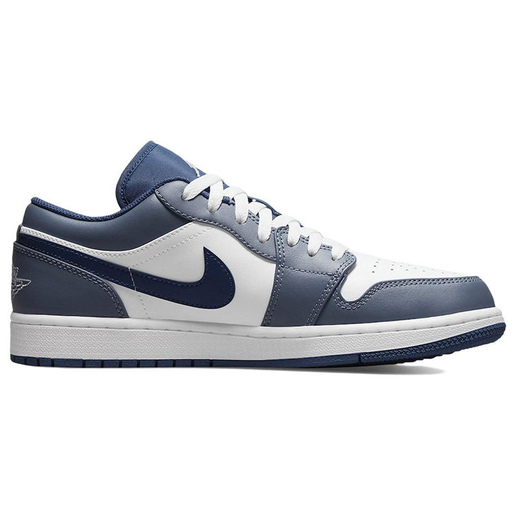 Jordan Air Jordan 1 Vintage Basketball Shoes Men’s Low Top Blue/White
