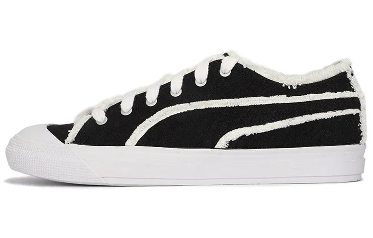 PUMA Capri Raw Cut Board Shoes Black/White