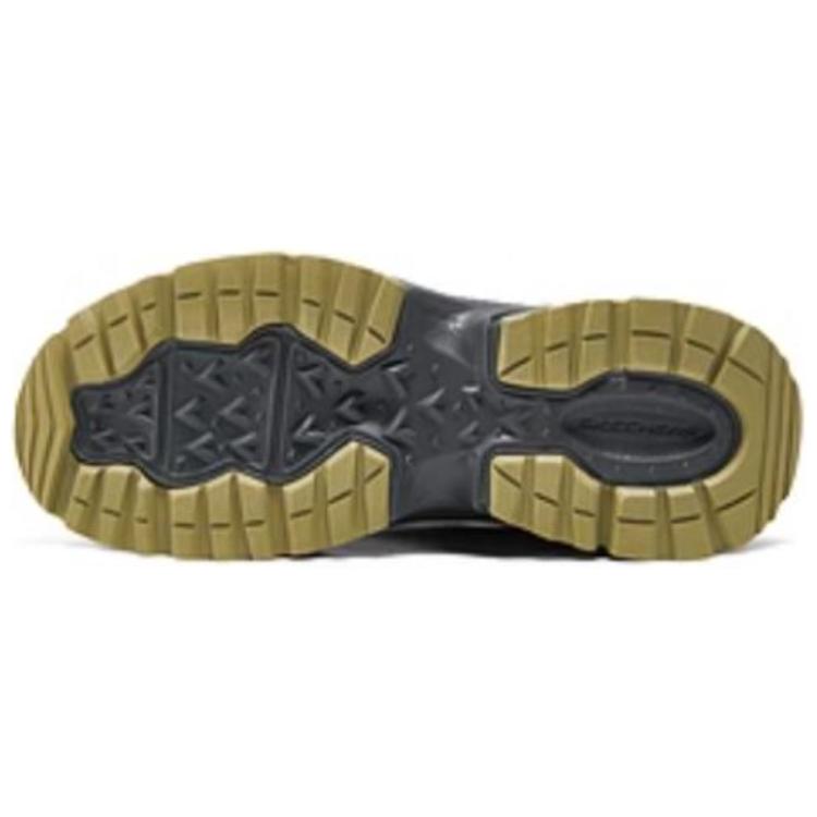 Skechers OUTDOOR MENS Comfortable Mid top Mountaineering Shoes Men’s Gray Yellow