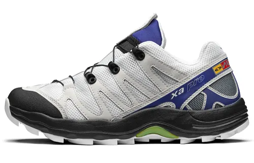 SALOMON XA Pro 1 Mountaineering & Hiking Shoes Unisex Low Top Gray/Black/Blue