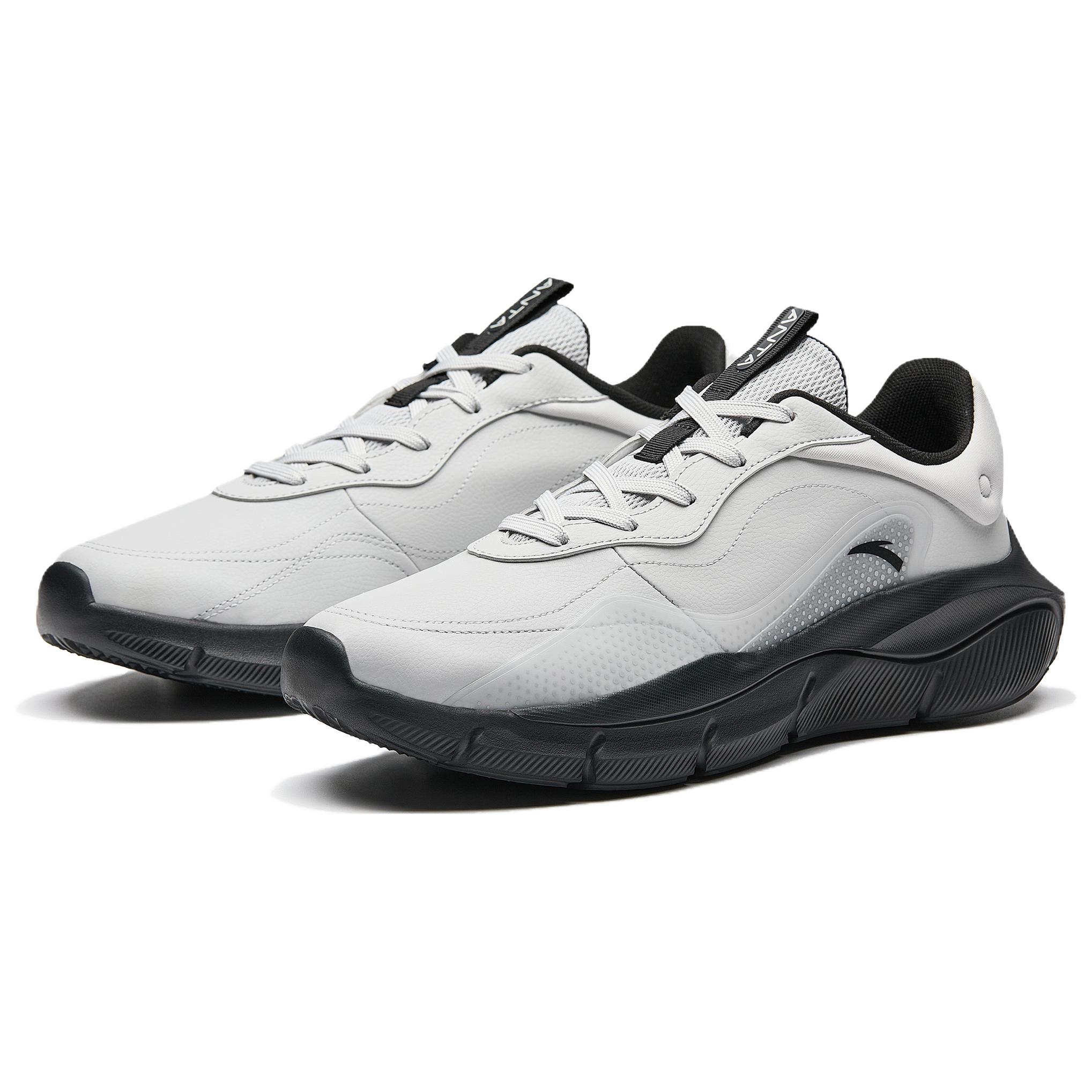 Anta Cushioning Waterproof Cushioning Waterproof Low top Training Shoes Men’s Microchip Gray