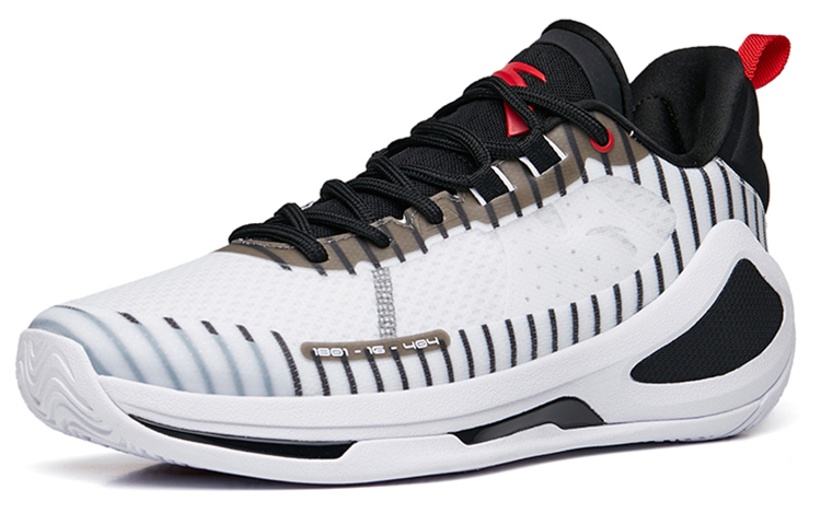 Anta Alien 3 SE Abrasion Resistant Low top Basketball Shoes Men’s White Black