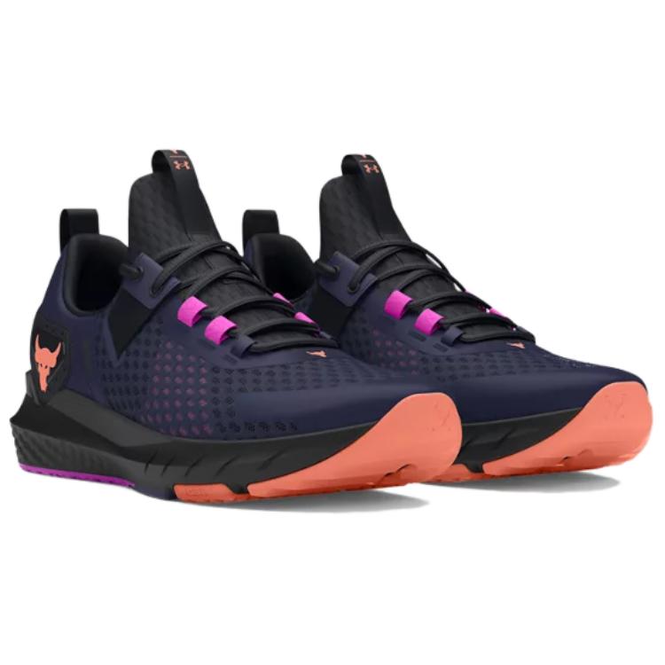 Under Armour Project Rock BSR 4 Cushioning Slip Resistant Abrasion Resistant Low top Training Shoes Men’s Black