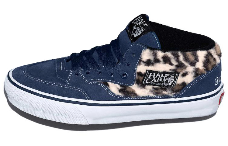 Кеды Supreme x Vans Half Cab (синий)
